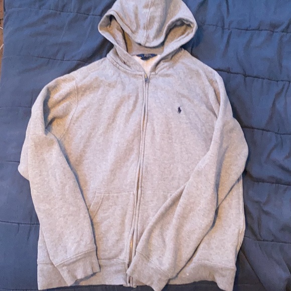 Zip up polo Ralph Lauren with hood - Picture 3 of 5